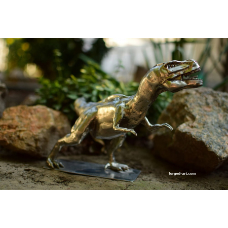 Tyrannosaurus Rex - Metal forged figure